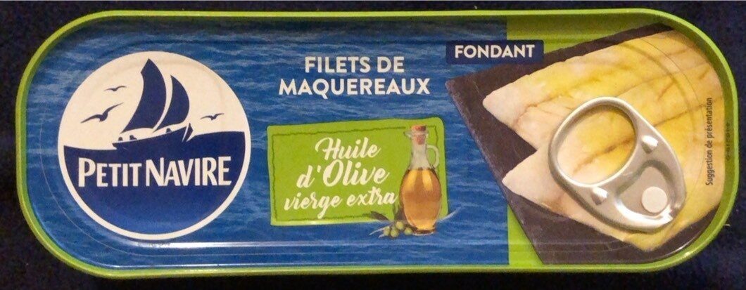 Filets de maquereaux Huile d'Olive Vierge Extra - Produit