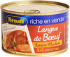 Langue De Boeuf Sauce Madère Henaff, - Produit