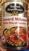 Canard Mitonné Petits Pois et Carottes - Produit