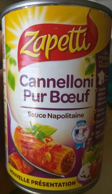 Cannelloni Pur Bœuf - Produkt - fr