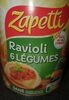 Ravioli 6 légumes - Product