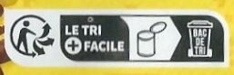 Chili con carne au bœuf - Recycling instructions and/or packaging information - fr