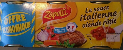 La sauce italienne à la viande rôtie - Produit