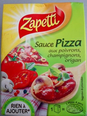 Sauce Pizza Zapetti 350gr - Product