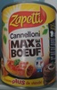 Cannellonis "Max de Boeuf" - Produit