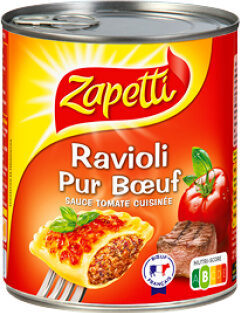 Ravioli pur boeuf - Product - fr