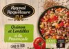 Quinoa et Lentilles à la Provençale - Produit