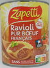 Ravioli pur boeuf français - 产品