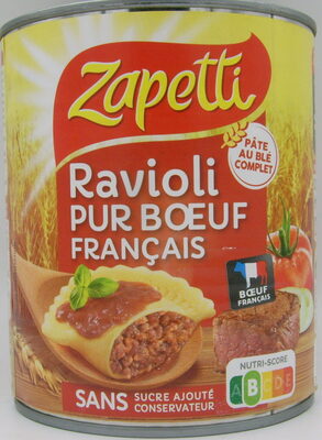 2 boîtes Ravioli pur boeuf français - Produit