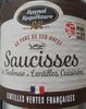 Saucisses de Toulouse et lentilles cuisinées - Produit