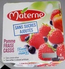 Compote pomme fraise cassis - Product