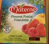 Compotes pomme fraise framboise Materne - Produit
