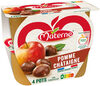 MATERNE Compotes Coupelles Pomme Châtaigne 4x100g - Produit