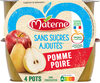 MATERNE SSA Pomme Poire 4x100g - Product