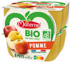 MATERNE Compotes Coupelles BIO Pomme 8x100g - Product