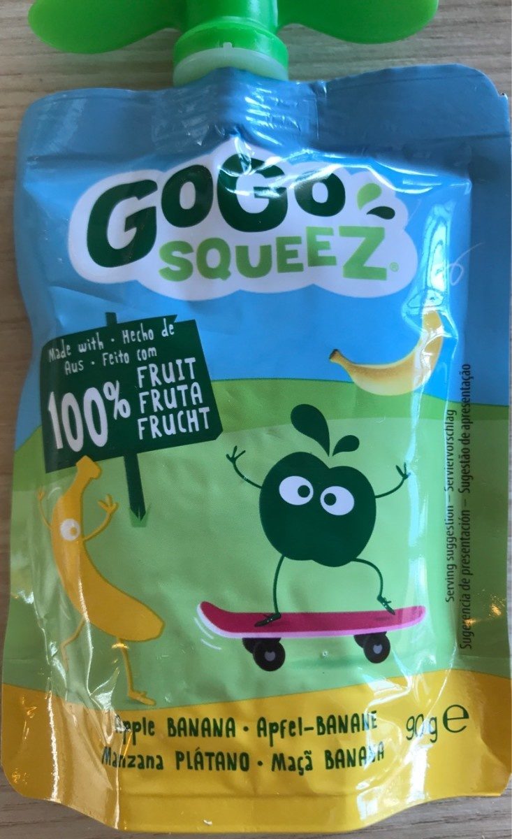 Gogo squeez banana - Produit