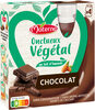 MATERNE Gourdes Onctueux Végétal Chocolat Noir 4x85g - Producto