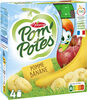 POM'POTES Compotes Gourdes Pomme Banane 4x90g - Produkt