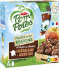 POM'POTES Compotes Pomme Châtaigne d'Ardèche 4x90g - Producte