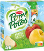POM'POTES Compote Gourdes Pomme Nature 4x90g - Producto