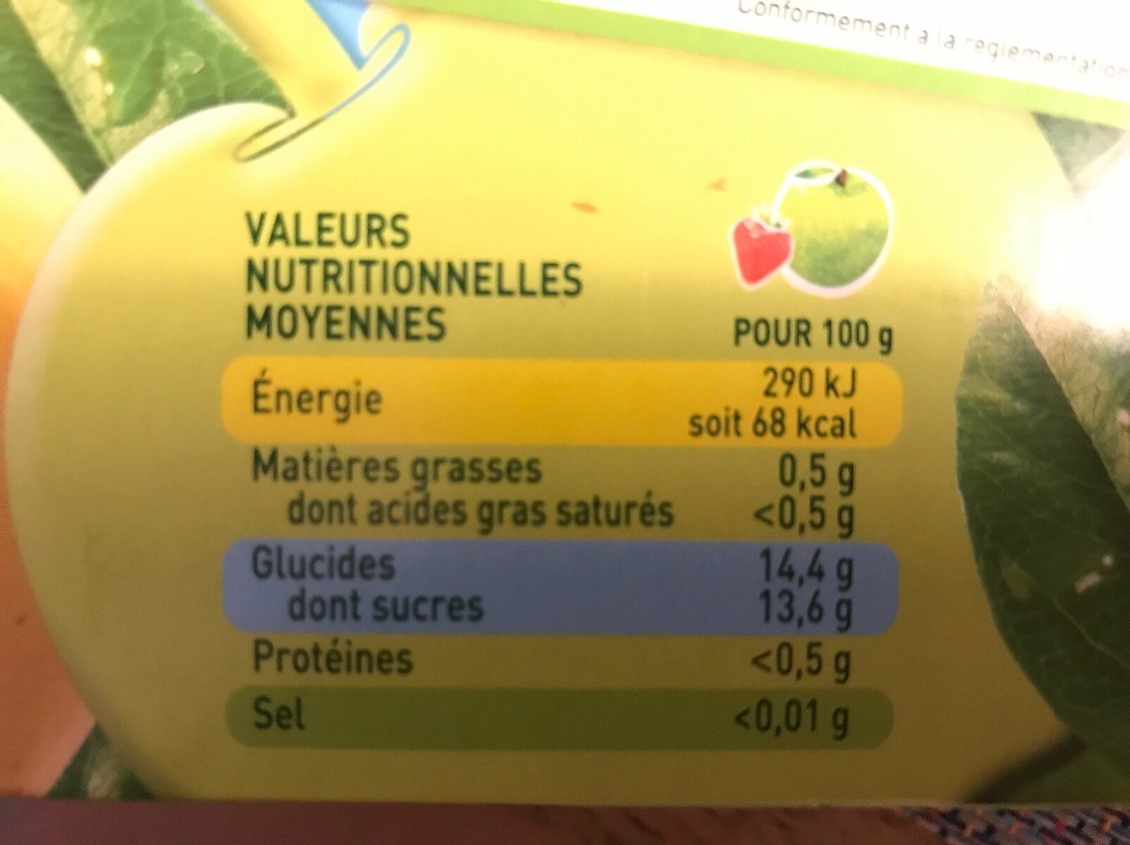 POM'POTES Compotes Gourdes Pomme Fraise 4x90g - حقائق غذائية - fr