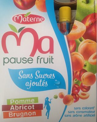 Ma Pause Fruit Pomme Abricot Brugnon - Produit