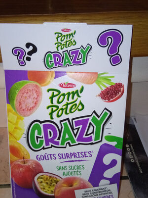 Pom'potes crazy gout surprise (pack violet) - Produit