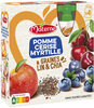MATERNE Compotes Graines Lin&Chia Pomme Cerise Myrtille 4x90g - Produit