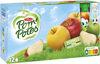 POM'POTES Compotes Gourdes Pomme Nature 12x90g - Produit