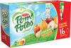 POM'POTES Pomme/Pomme Poire 16x90g Format Familial - Produkt