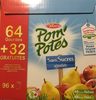 96 Pom’potes sans sucres ajoutés - Product