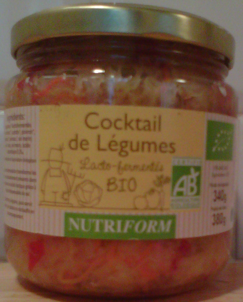 cocktail de légumes lacto-fermentés bio - Produit