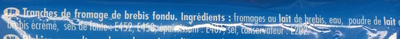 Croque & Burger (17% MG) - Ingredients - fr