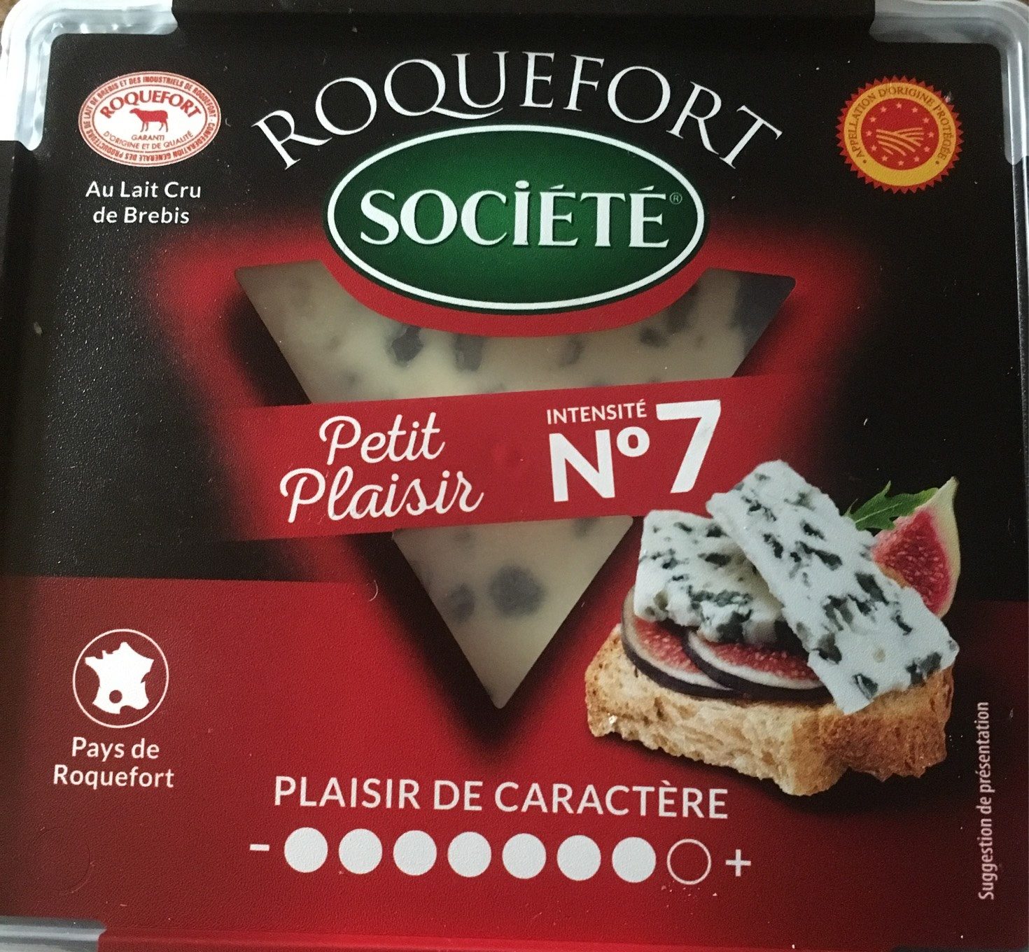 Roquefort Petit Plaisir n°7 Société - Produit