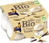 La Laitière yaourt bio à la vanille - Produit