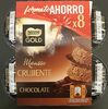Gold mousse de chocolate crujiente - Producto