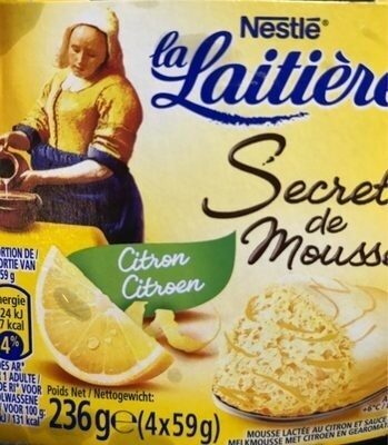 La laitière secret de mousse citron - Product - fr
