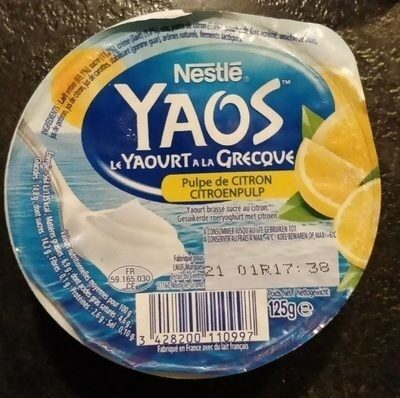Yaos le yaourt a la grec - Product - fr