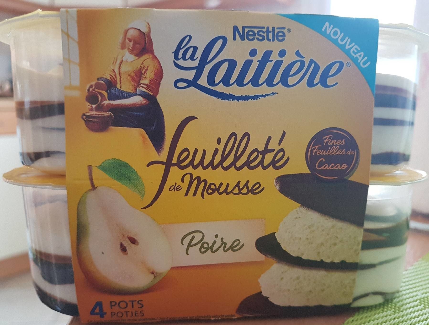 Feuilleté de Mousse Poire - Product - fr