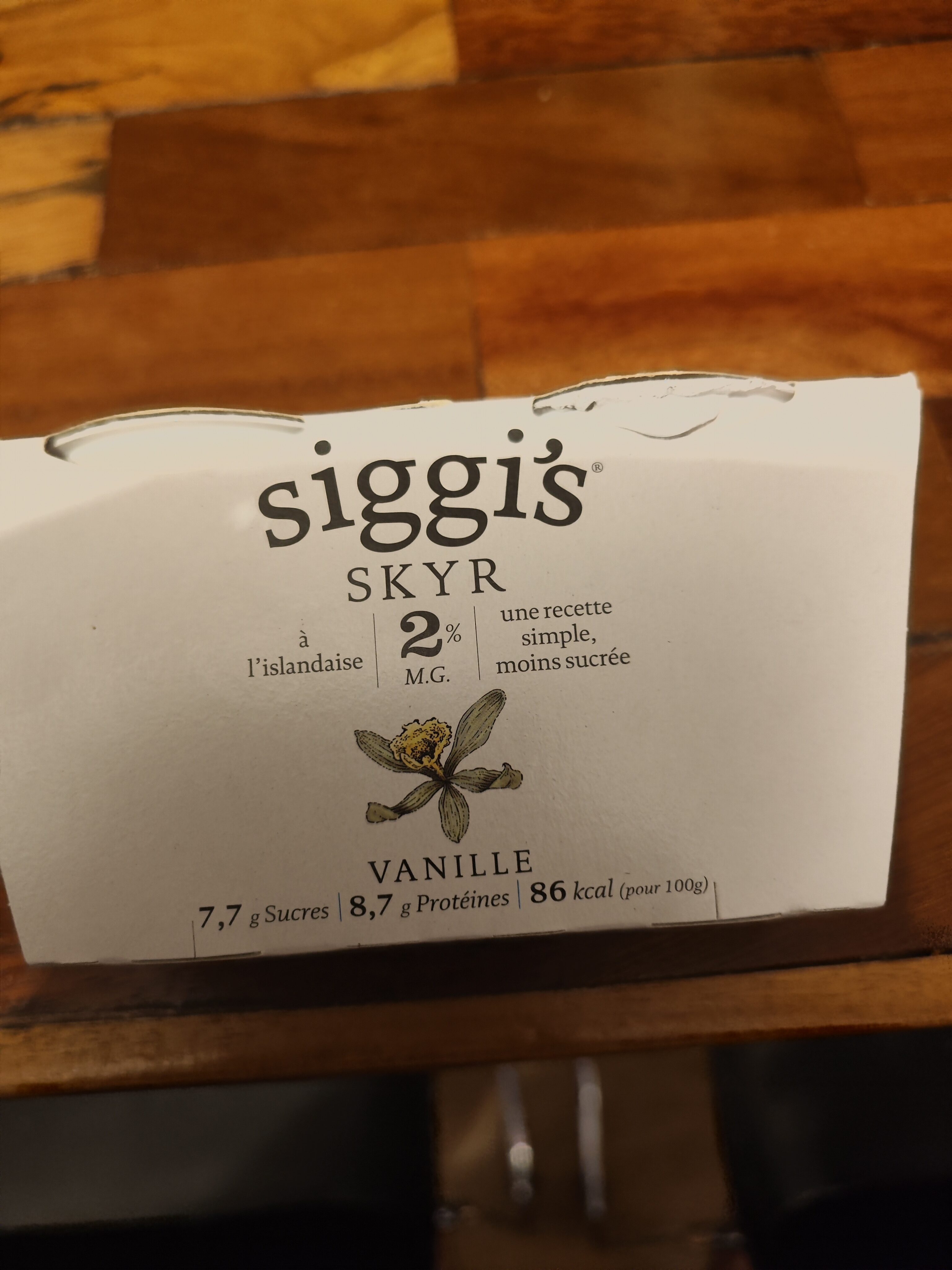 Skyr à l'islandaise Vanille - Produit