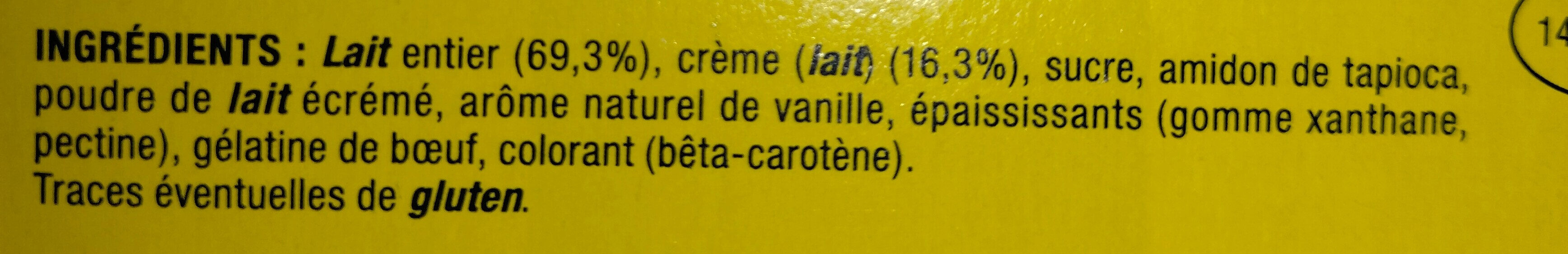 Liégois - Ingrediënten - fr