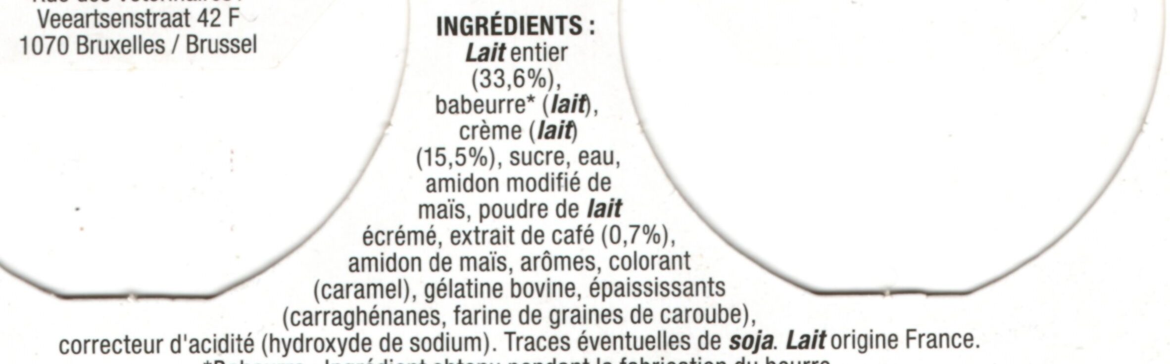 Le viennois - Ingredients - fr