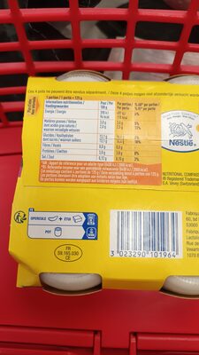 Le yaourt au citron - Instruction de recyclage et/ou informations d'emballage