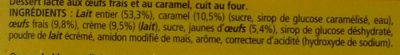 Le Petit Pot de Crème au Caramel (Offre Découverte) 4 Pots - 成分 - fr