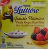 Yaourts Pâtissiers, Fruits Rouges Façon Tarte (4 Pots) - Producto
