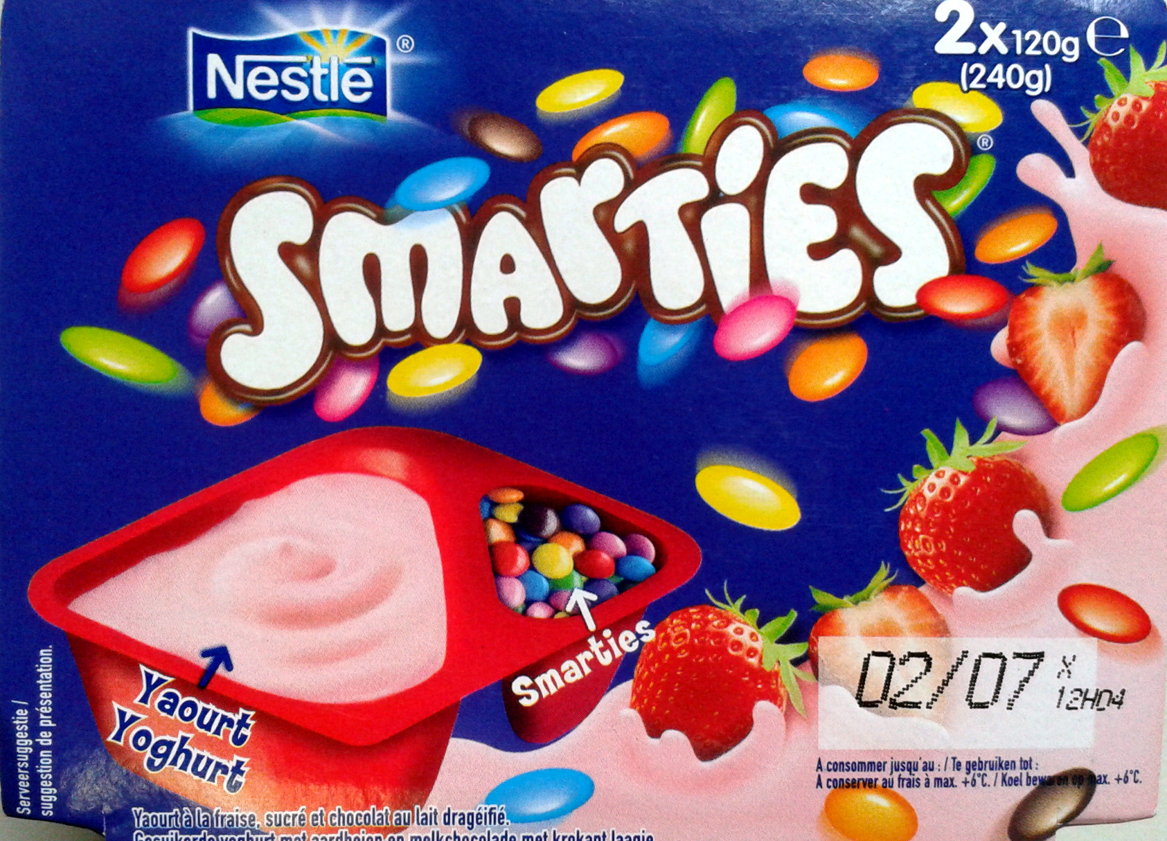 Smarties yaourt - Produit