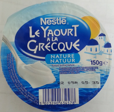 Yaos le yaourt à la Grecque - front
