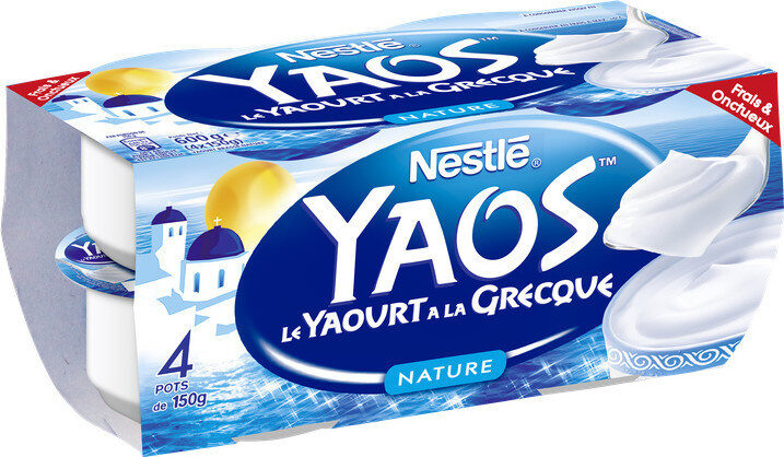 Yaos yaourt à la grecque nature - Product - fr