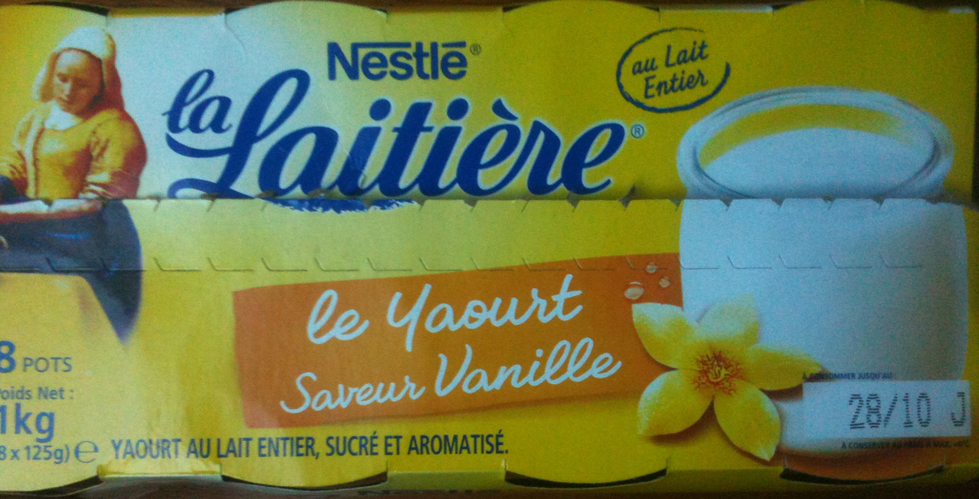 Le Yaourt, Saveur Vanille (8 Pots) - Product - fr