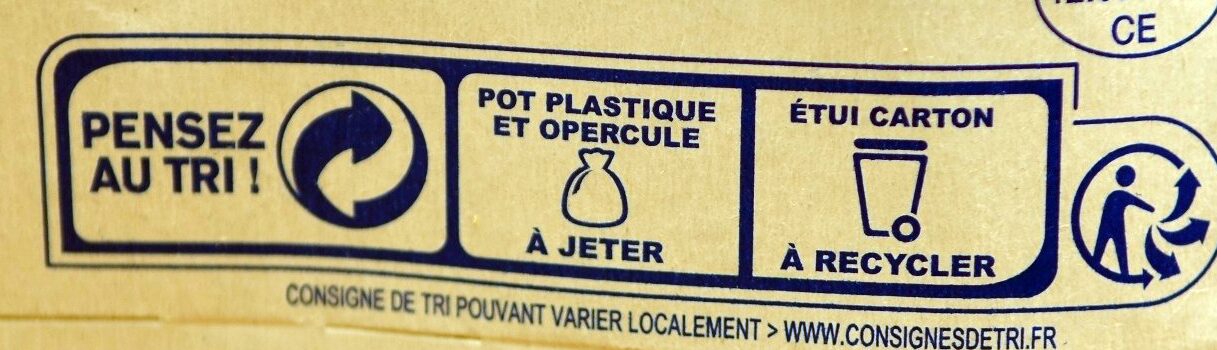 Sveltesse Ferme & Fondant Panaché - Instruction de recyclage et/ou informations d'emballage